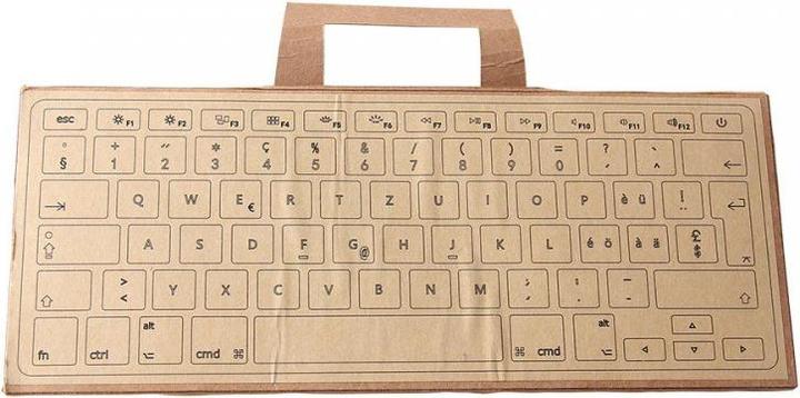 Actual product image Bambuu MacBook Keyboard Skin