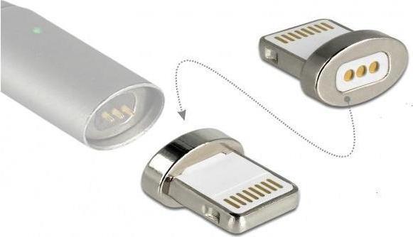 Actual product image Delock Magnetic Adapter USB Lightning (USB 2.0)
