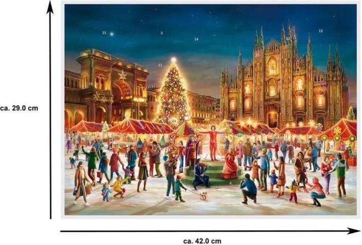 Actual product image Sellmer 336 - Advent Calendar Advent Calendar Milan