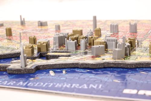 Actual product image 4D City Barcelona, Spain (1200 pieces)
