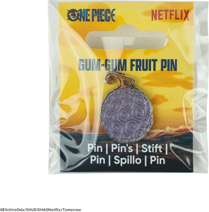 Immagine prodotto Cinereplicas Distintivo con spilla di One Piece Gum-Gum Fruit