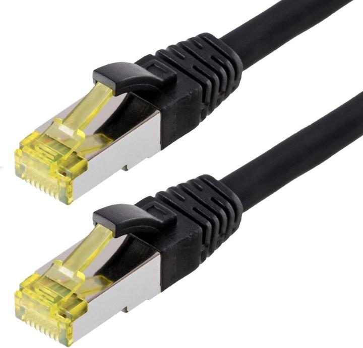Actual product image Helos Herweck patch cable (S/FTP, CAT6a, 0.50 m)