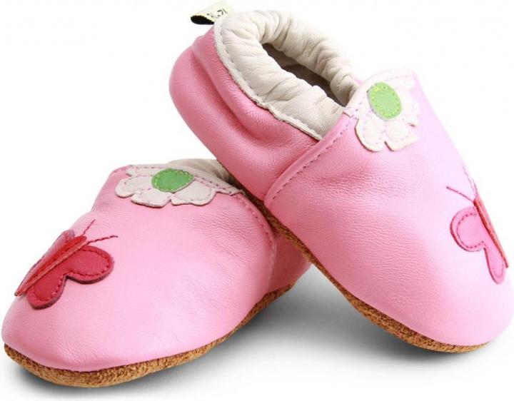 happyshoe Babyschuhe Butterfly Pink