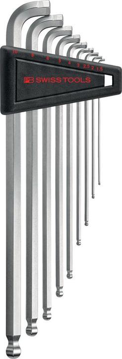 PB Swiss Tools Jeu de clés mâles coudées PB 2222.LH-10