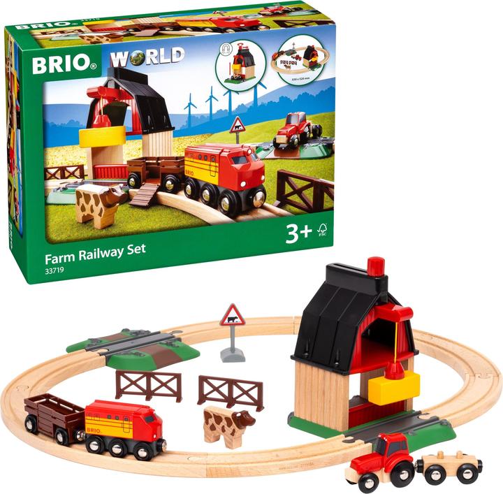 Productafbeelding Brio Spoorwegboerderij Set