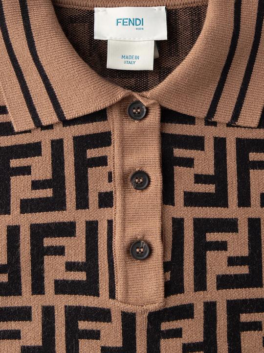 Produktbild Fendi Kids T-shirts And Polos Brown (12)