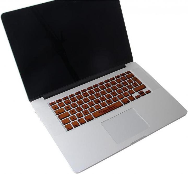 Actual product image Bambuu MacBook Keyboard Skin