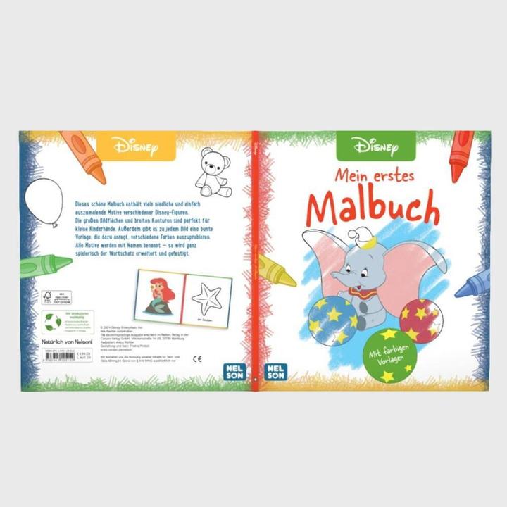 Produktbild Disney: Mein erstes Malbuch