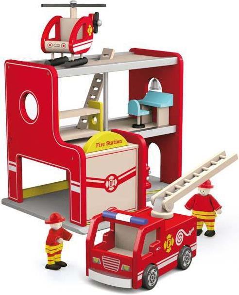 Produktbild Viga Toys Feuerwehrstation