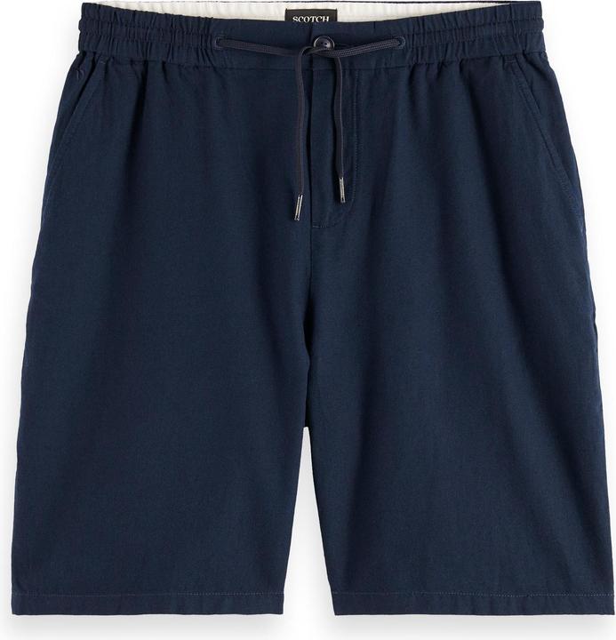 Scotch & Soda CORE - Fave - Cotton-Linen twill bermuda short