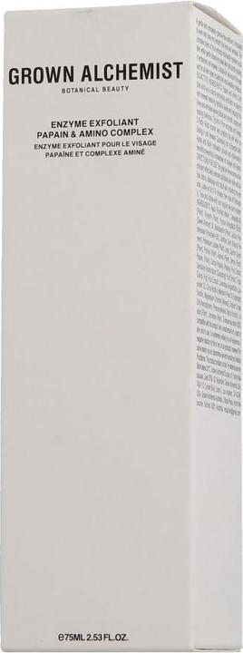 Image du produit Grown Alchemist GROWN Beauty - Exfoliant enzymatique pour le visage : Complexe de papaïne et d'amines (Gommage, 75 ml)