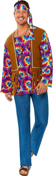 Produktbild Amscan Hippie Guy George Herrenkostüm (L)