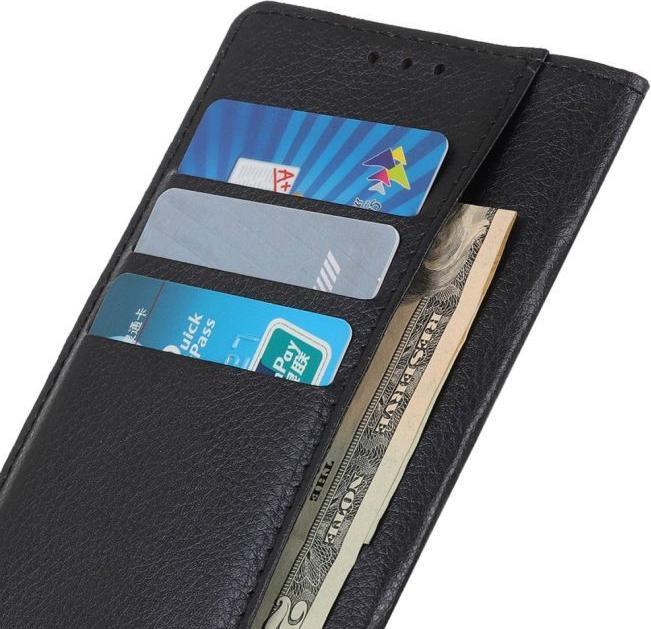Actual product image MU Classic Litchi Leather Bookcover Series (Nokia XR21)