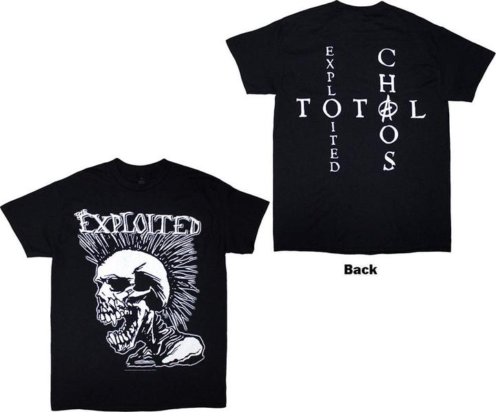 Produktbild The Exploited Mohican Skull Back Print (XL)