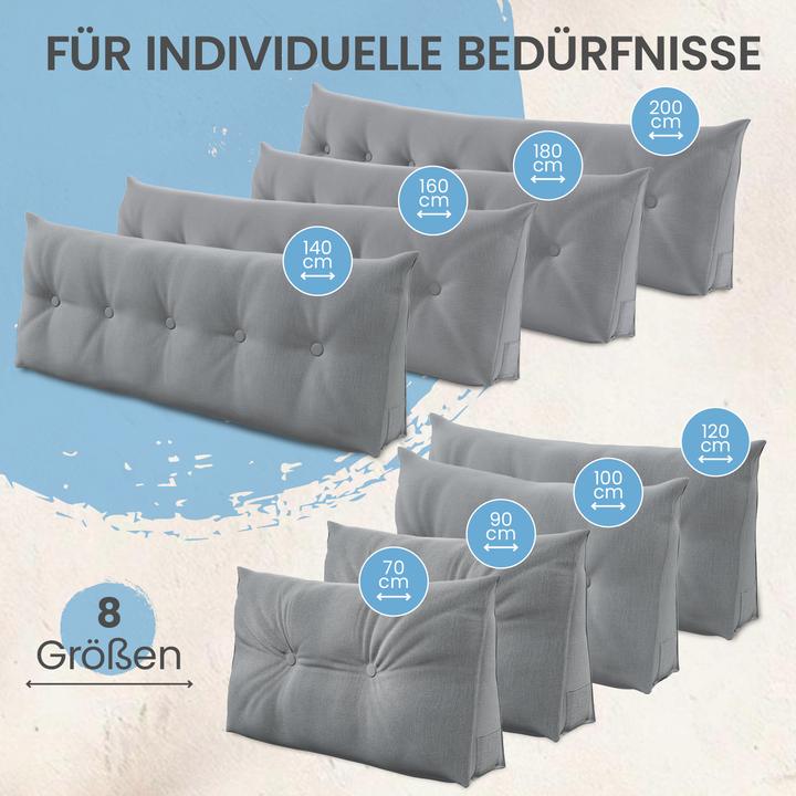 Image du produit Aktivshop Coussins de lit et de soutien dorsal (20 x 70 x 50 cm)
