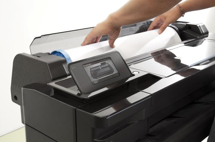 Actual product image HP T120, 24" DesignJet (Ink, Colour)