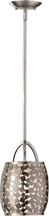 Produktbild Elstead Lighting Zara Hängeleuchte E27 Gebürsteter Stahl (E27)