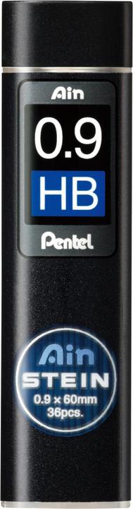 Pentel Ain Stein (Ersatzmine, Schwarz, 0.90 mm)
