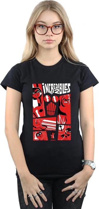 Immagine prodotto Disney The Incredibles Collage Maglietta Donna (L)