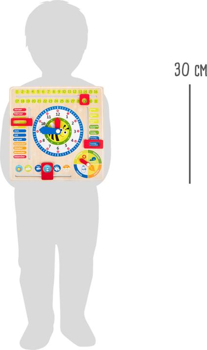 Actual product image small foot Learning board Date, times and seasons (German)