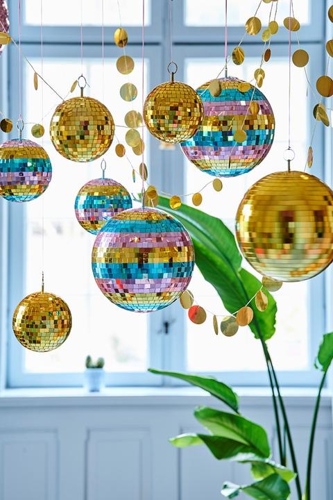 Produktbild Rice Gold Disco Ball - 15 cm (15 cm)