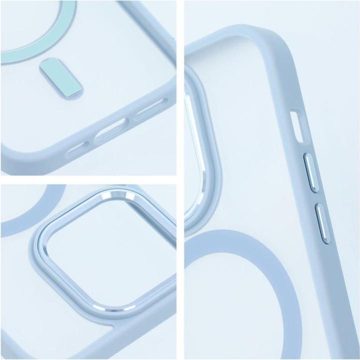 Actual product image OEM Back panel cover MATTE MAG COVER case compatible with MagSafe for IPHONE 11 Pro blue (Apple iPhone 11 Pro)