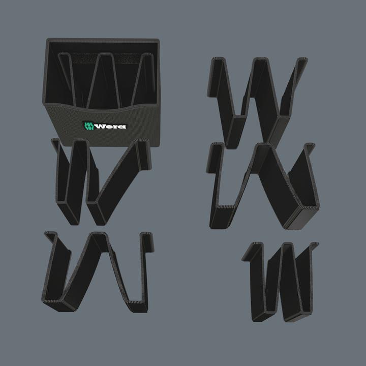 Produktbild Wera Kraftform 2go 300 (Phillipps-Kreuzschlitz (PH), Torx (TX), Pozidriv-Kreuzschlitz (PZ), Schlitzschrauben)