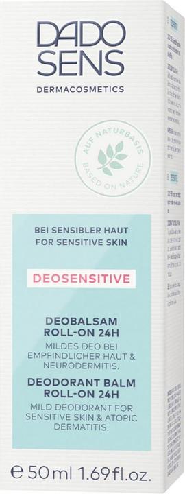 Produktbild Dado Sens SPEZIALPFLEGE Deosensitive Deobalsam Roll-on 24h - Ohne Aluminiumsalze (Roll-on, 50 ml)