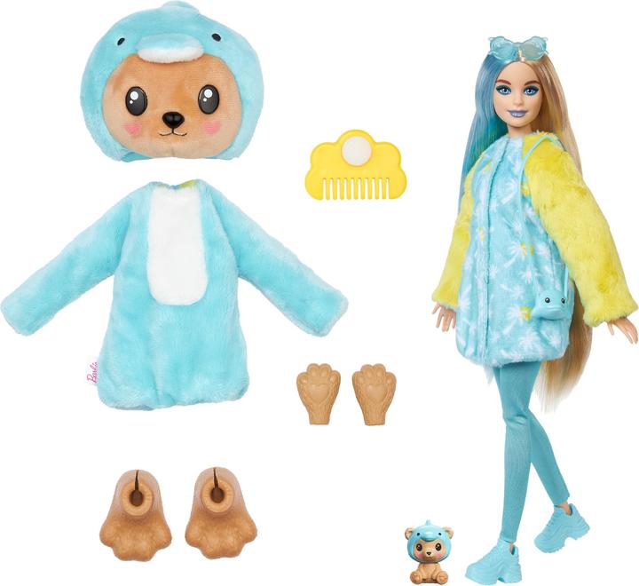 Actual product image Barbie Cutie Reveal Costume Cuties Series - Teddy Dolphin