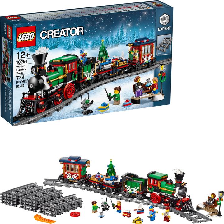 Produktbild LEGO Creator Festlicher Weihnachtszug (10254, LEGO Creator Expert)