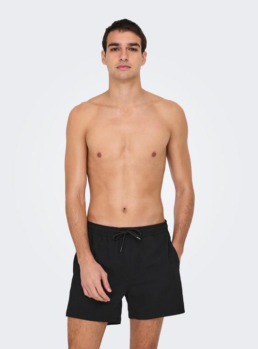 Produktbild Only & Sons Onsted Life Solid Seersucker Swim Noos (M)