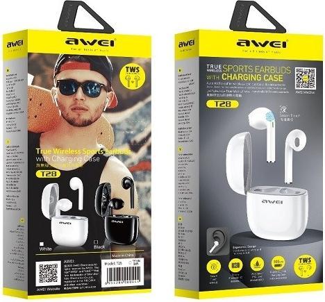 Actual product image Awei T28 (ANC, 3 h, Wireless)