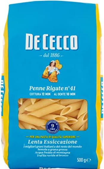 Actual product image De Cecco PENNE RIGATE NO. 41 (500 g)