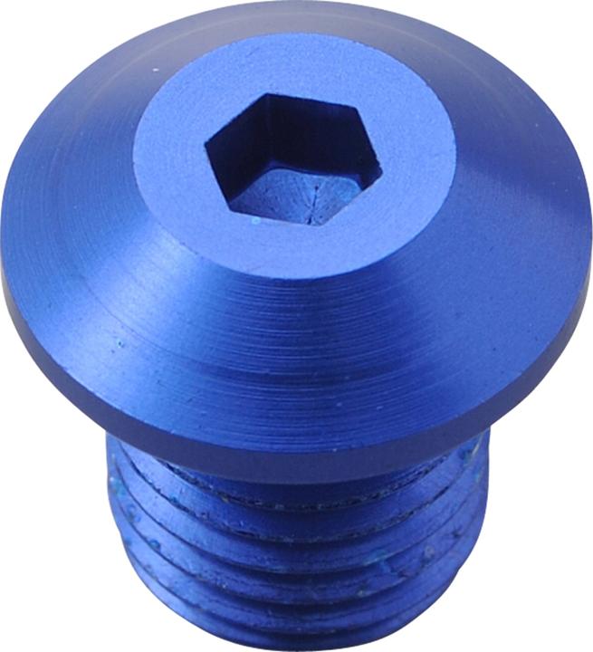 Immagine prodotto Daytona Tappo a vite in alluminio CNC anodizzato blu F. Specchio M10 X P1,25 filettatura sinistra