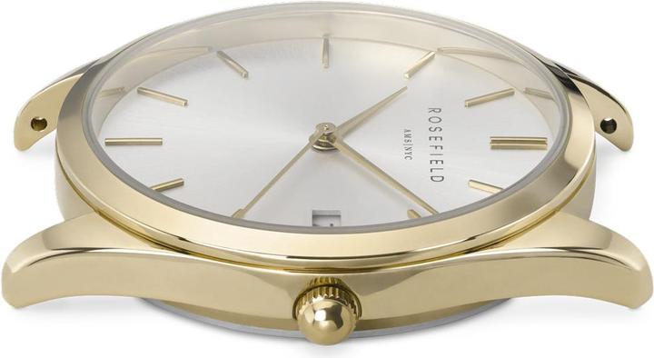 Actual product image Rosefield The Ace Silver Sunray Gold (Analogue wristwatch, 33 mm)