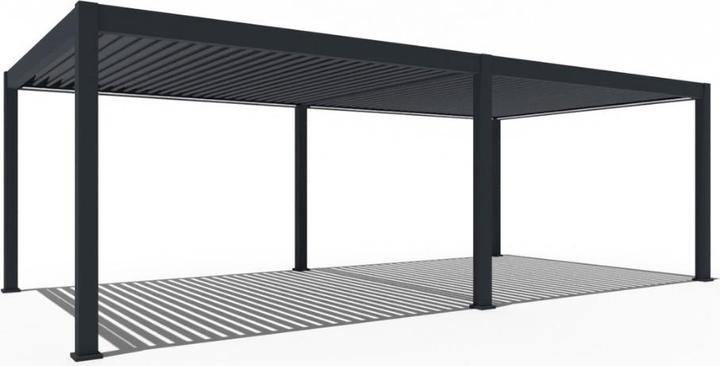 Image du produit Weide pergola électrique 4x8m anthracite avec LED (800 cm, 400 cm)