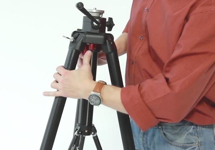 Actual product image Manfrotto Tripod Triaut 058B (Metal)