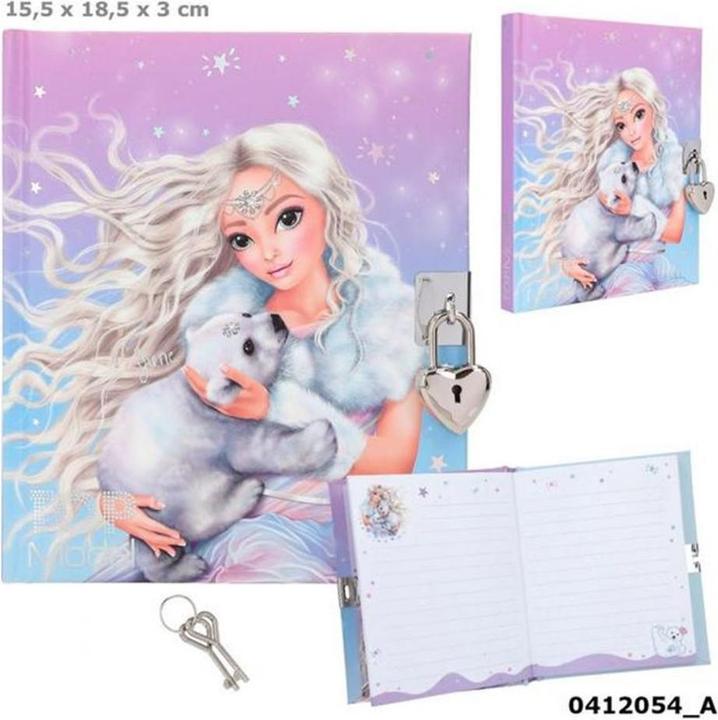 Actual product image Top Model Iceworld (15.5 x 18 cm, Lined)