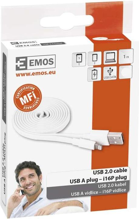 Actual product image Emos 1m USB 2.0 (1 m, USB 2.0)