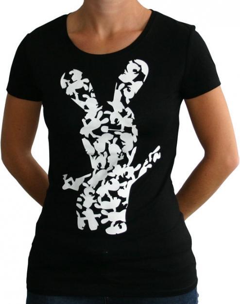 Produktbild ABYstyle Raving Rabbids - Silhouette - S Grosse (L)