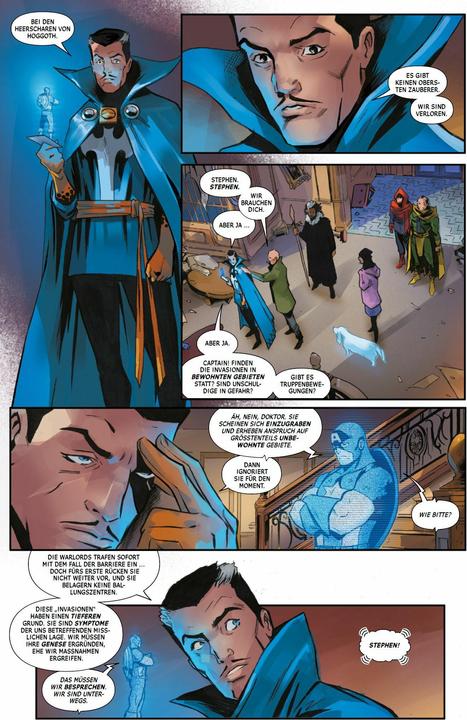 Actual product image Panini Der Tod von Doctor Strange (German, Lee Garbett, Jed MacKay, 2022)