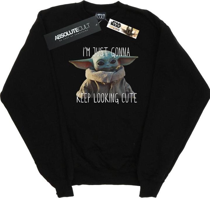 Star Wars The Mandalorian Keep Looking Cute Sweatshirt