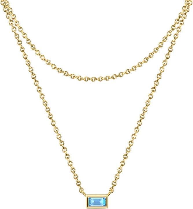 Produktbild Glanzstücke München Damen Sterling Silber Zirkonia gelbgold 42,0/36,0 cm Basiskette + 5,0 cm Verläng - 29948 (Sterling Silber)