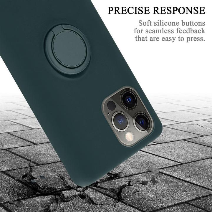 Actual product image Cadorabo TPU Liquid Ring Silicone Case Cover (Apple iPhone 12 Pro Max)
