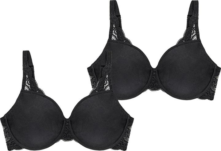 Actual product image Triumph Amourette 300 underwired bra (75 D, pack of 2)