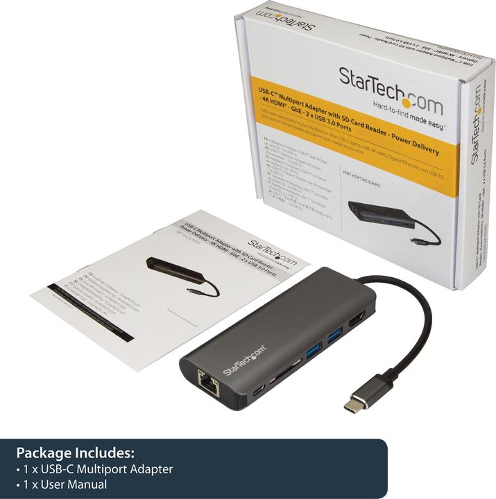 Actual product image StarTech DKT30CSDHPD (USB-C, 2 Ports)