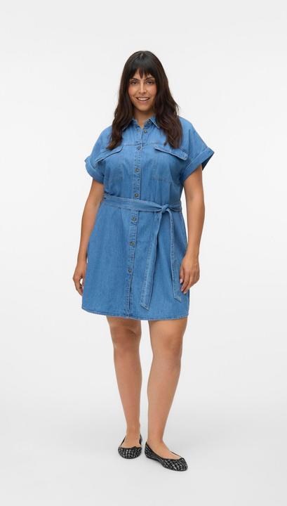 Produktbild Vero Moda VMCNOTUS Kurzes Kleid Jeanskleid (42)
