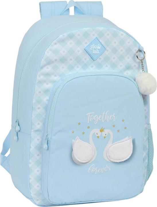 Produktbild Safta Schulrucksack Glow Lab Cisnes Blau 30 x 46 x 14 cm