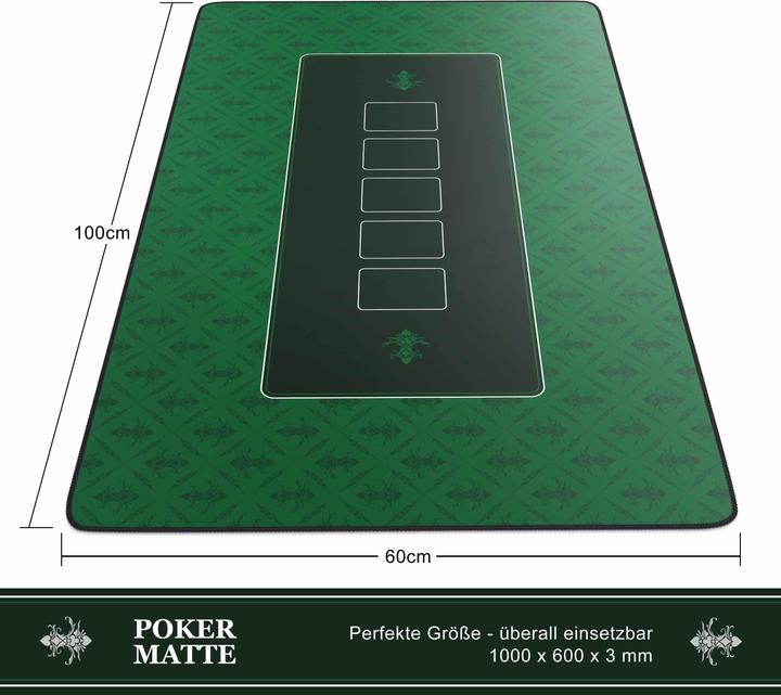 Produktbild CSL Poker Unterlage mit Motiv XXL