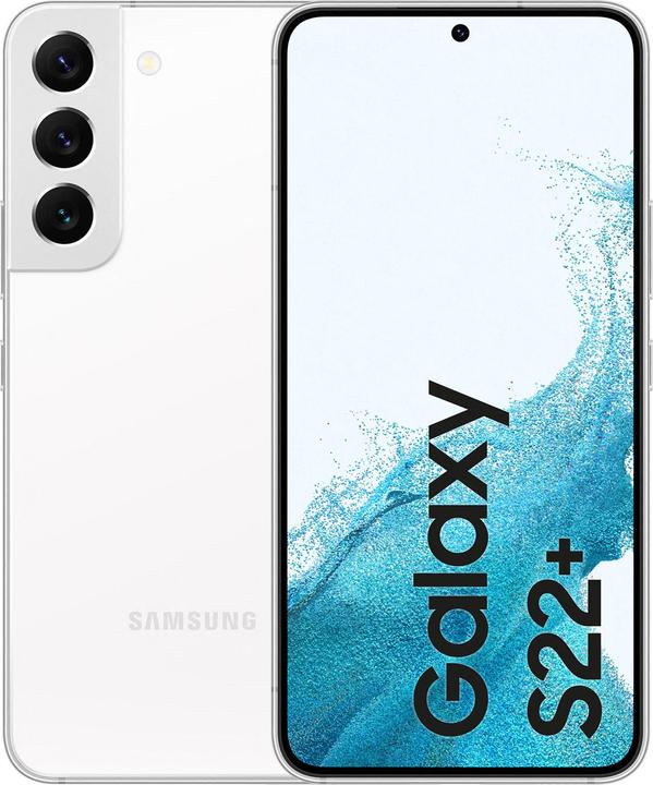 Produktbild Samsung Galaxy S22+ (128 GB, Phantom White, 6.60", Dual SIM, 50 Mpx, 5G)